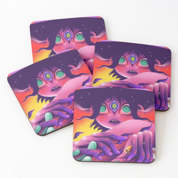 Item preview, The Midnight Gospel Psychedelic Art Clancy Third Eye designed and sold by haydono.