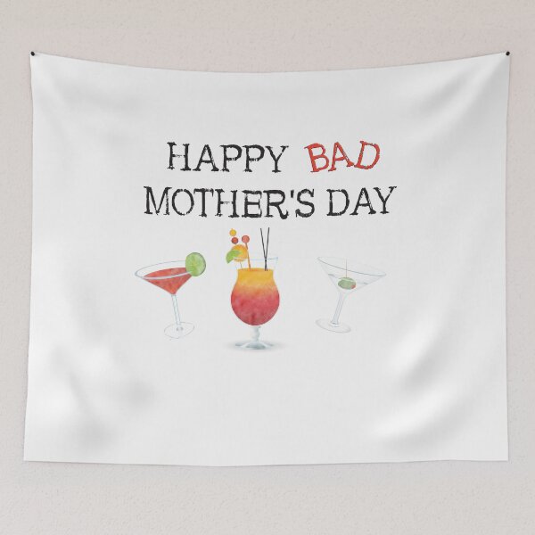 Item preview, Happy BAD Mother's Day. Snarky Sarcastic Fun designed and sold by luvmhykdesigns.