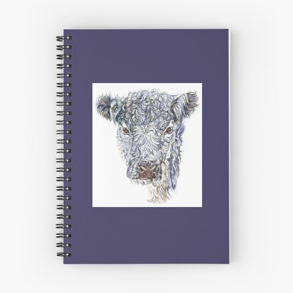 Item preview, Purple Curl Cow designed and sold by chris4gilbert.