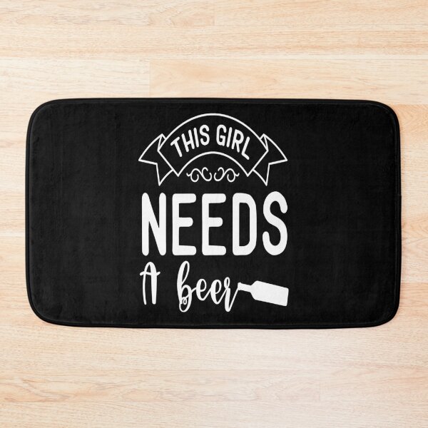 Item preview, This Girl Needs A Beer designed and sold by Phoenix-Fire1.