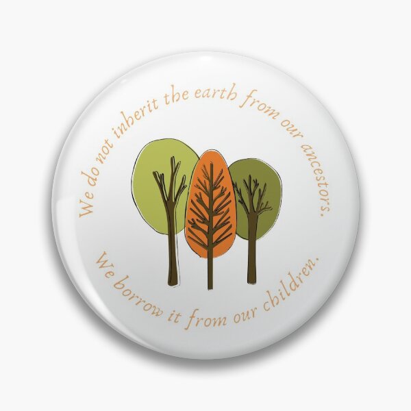 Item preview, Our Children Inherit the Earth designed and sold by Elizabeth Overton.