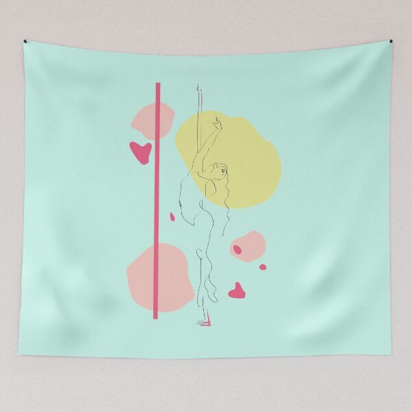 Item preview, Pole Dancer line art designed and sold by Aurora Gritti.