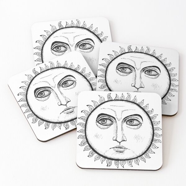 Item preview, Sun Face designed and sold by keshara.