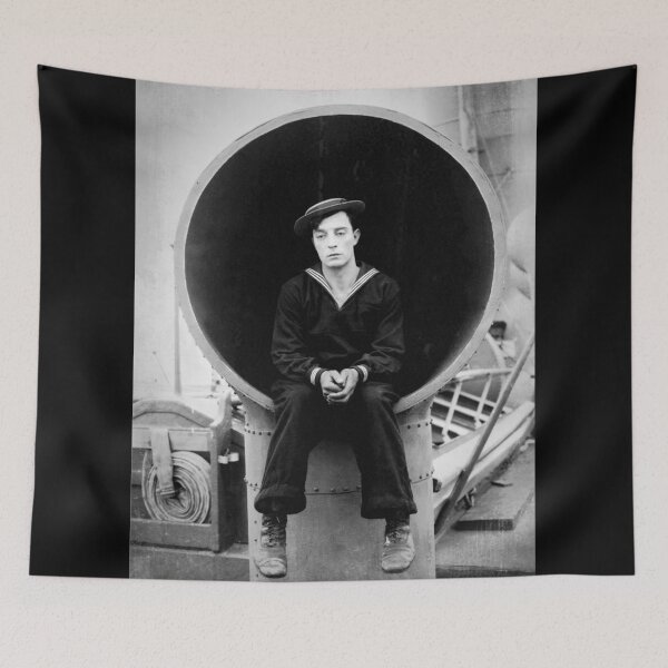 Item preview, Buster Keaton - The Navigator - BW Vintage - D29 designed and sold by DecoVintage.