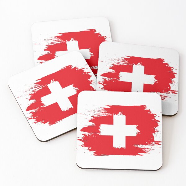 Item preview,  Switzerland Flag, Swiss Vintage Distressed Shirt designed and sold by Tanysl.