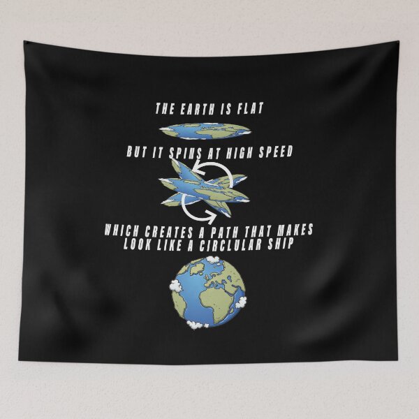 Item preview, the earth is flat designed and sold by Ssilky.