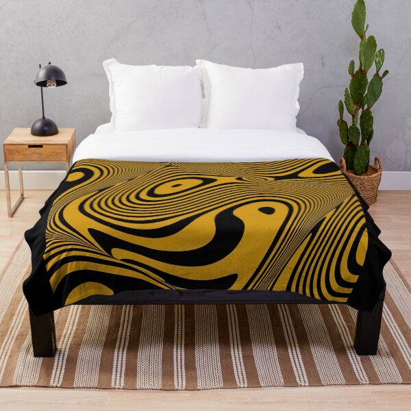 Item preview, Brave Swirl in Rhomboid Mustard  designed and sold by Kay Patterson.