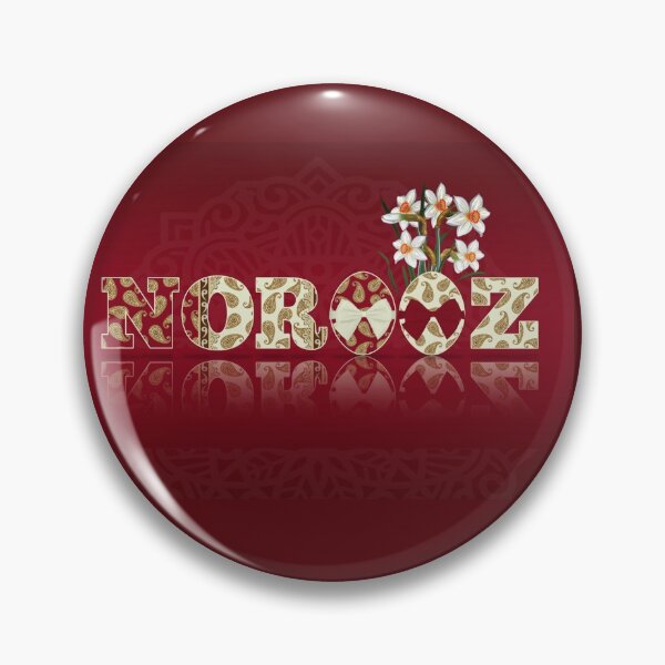 Item preview, Norooz Persian New Year Paisley Narcissus and Eggs designed and sold by SalonOfArt.