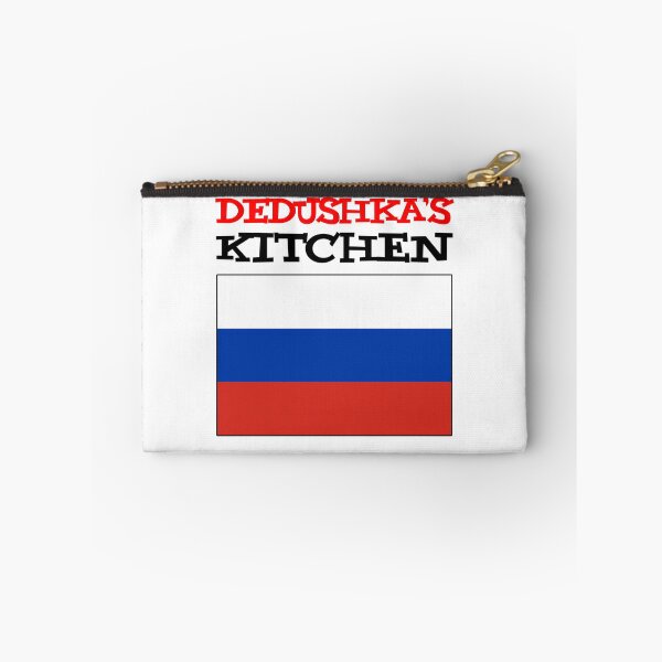 Item preview, Dedushka's Kitchen Featuring Russian Flag designed and sold by jaycartoonist.