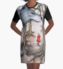 Not Out of the Woods Graphic T-Shirt Dress