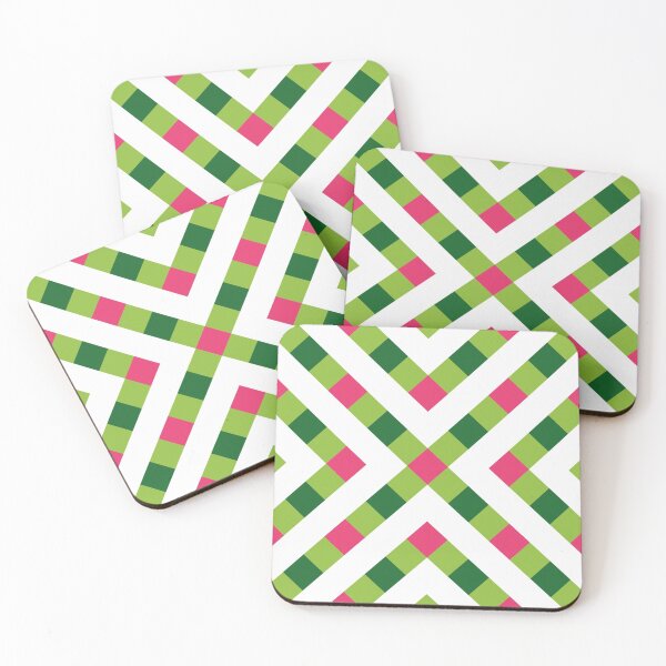 Item preview, Multicolor diamonds in green and rose designed and sold by GingerBest.