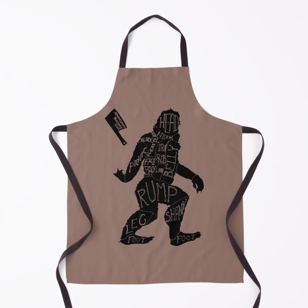 Item preview, Adventurous Butchery Cuts - Sasquatch designed and sold by FishWithATopHat.