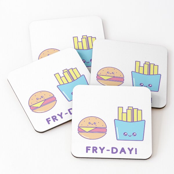 Item preview, Fries and Burger Fry-Day designed and sold by ToastyBopShop.
