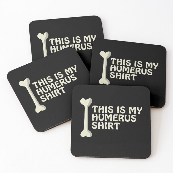 Item preview, This Is My Humerus Shirt Anatomy Pun Funny Bone Cute Pun designed and sold by sillyquestions.