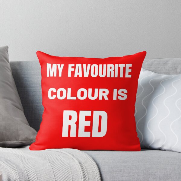 Item preview, My favourite colour is Red designed and sold by fev-rocks.