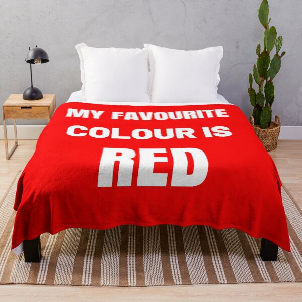 Item preview, My favourite colour is Red designed and sold by fev-rocks.