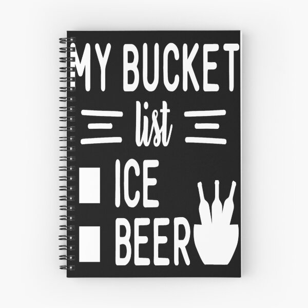 Item preview, My Bucket List Ice & Beer designed and sold by Phoenix-Fire1.