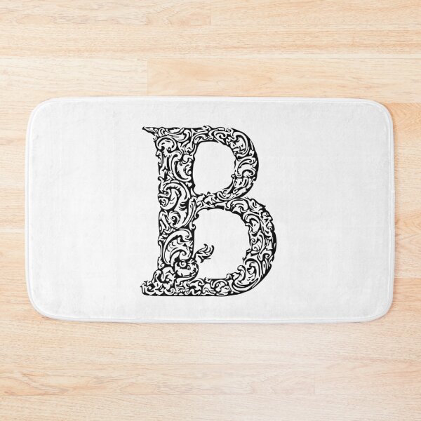 Item preview, Black Monogram - Letter "B" designed and sold by RoamingRabbit.