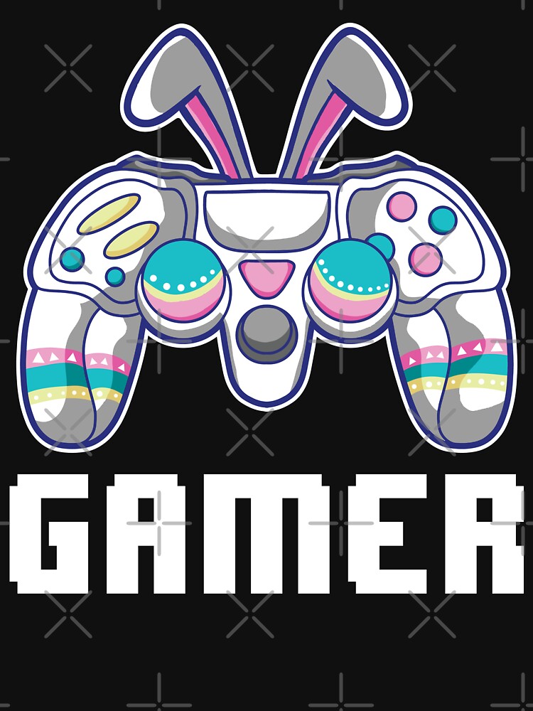 Disover Video Game Easter Gamer Controller Bunny Ears Tank Top