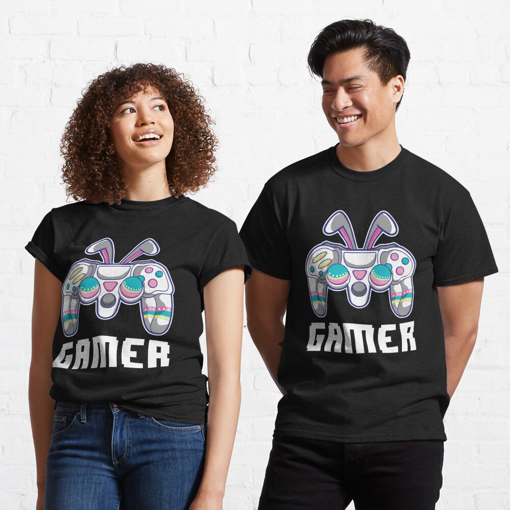 Video Game Easter Gamer Controller Bunny Ears Classic T-Shirt