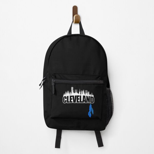 Item preview, Black White Cleveland Ohio Skyline Distressed Vintage Silhouette Cle Oh Cityscape Architecture designed and sold by WillPowerApp.