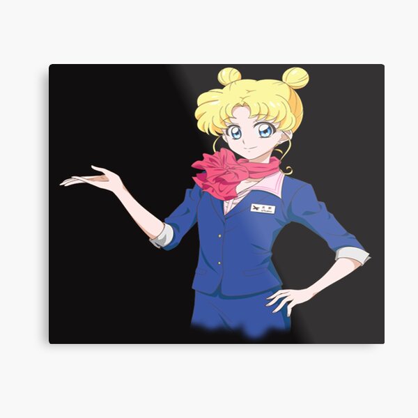 Sailor Moon Luna Wall Art Redbubble