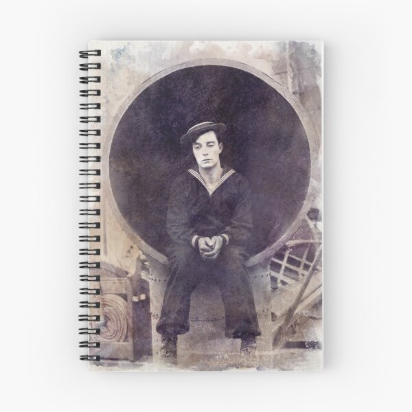 Item preview, Buster Keaton - The Navigator - Watercolor Vintage - D30 designed and sold by DecoVintage.