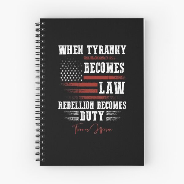 Item preview, When Tyranny Becomes Law Rebellion Becomes Duty designed and sold by coolprint.