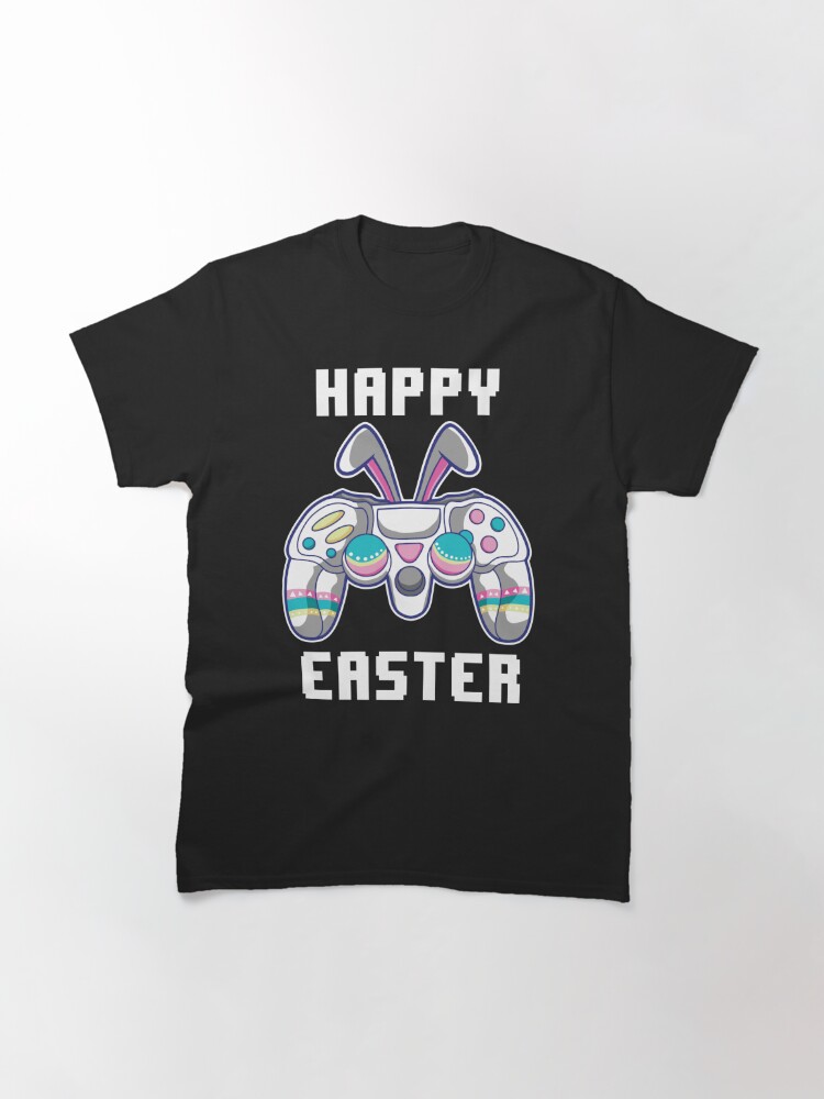 Discover Video Game Easter Gamer Controller Bunny Ears Classic T-Shirt