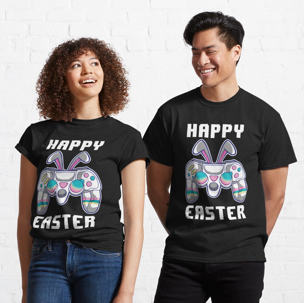 Video Game Easter Gamer Controller Bunny Ears Classic T-Shirt