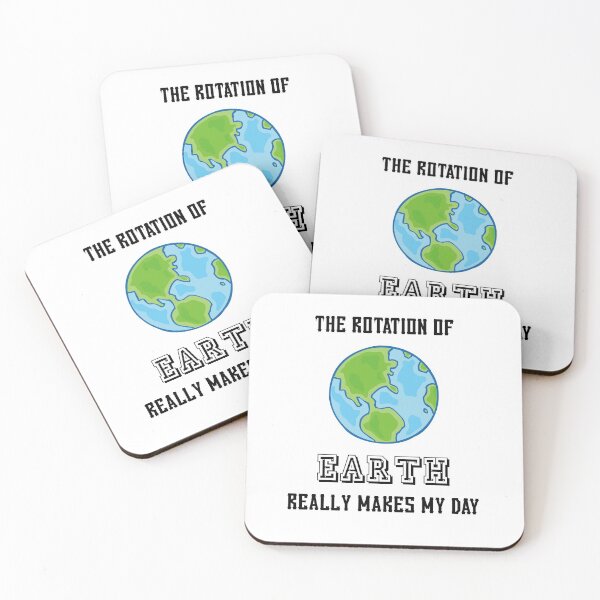 Aperçu de l'œuvre La rotation de la Terre fait vraiment ma journée créée et vendue par TouringDesigns.