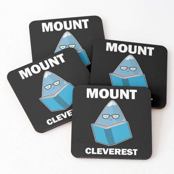 Item preview, Nerd Mount Cleverest Funny Everest Studying Pun designed and sold by Scratches Tees.