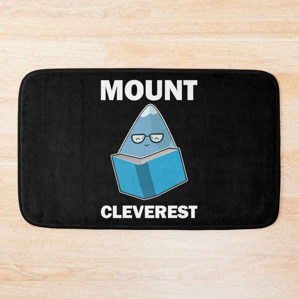 Item preview, Nerd Mount Cleverest Funny Everest Studying Pun designed and sold by Scratches Tees.