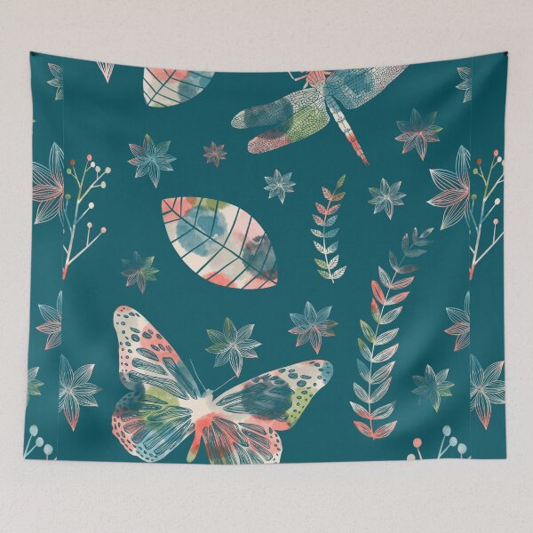 Item preview, Insects pattern designed and sold by Anastasia Toska.