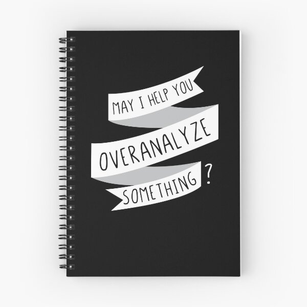 Item preview, May I Help You Overanalyze Something Funny Overthinker Quotes designed and sold by Scratches Tees.