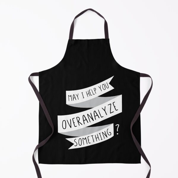 Item preview, May I Help You Overanalyze Something Funny Overthinker Quotes designed and sold by Scratches Tees.