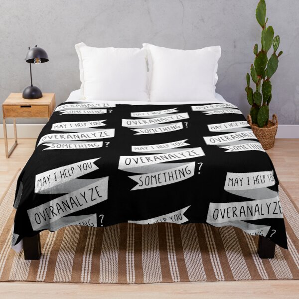 Item preview, May I Help You Overanalyze Something Funny Overthinker Quotes designed and sold by Scratches Tees.
