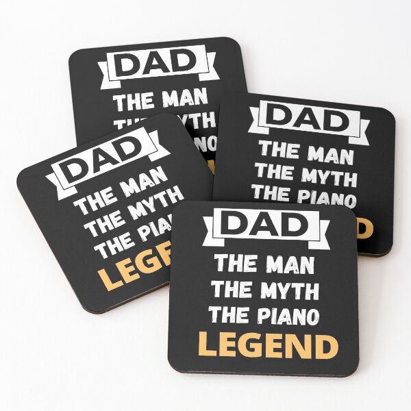 Item preview, Dad The man The Myth The Piano Legend designed and sold by Johan Liebert.