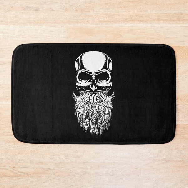 Item preview, Evil bearded skull designed and sold by SafariOutfit.