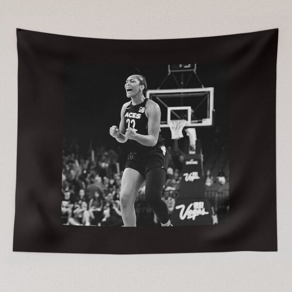 Item preview, A'ja Wilson - Black / White designed and sold by AYA-Design.