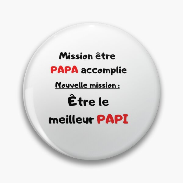 Item preview, Mission to be a dad designed and sold by Lbrouks.