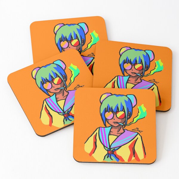 Item preview, Attitude Joshikousei (Attitude highschool girl) - POP COLOR designed and sold by Nozomistudio.