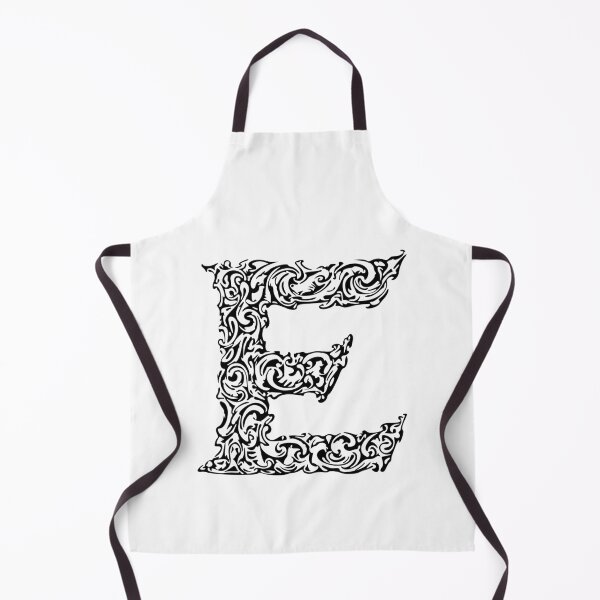Item preview, Black Monogram - Letter "E" designed and sold by RoamingRabbit.