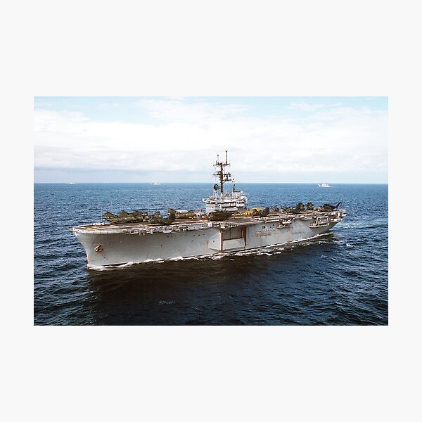 USS INCHON (LPH-12) SHIP'S STORE Photographic Print