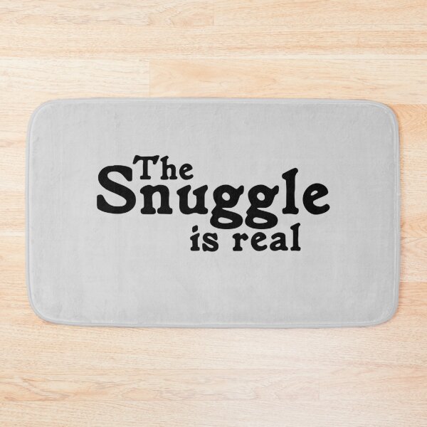 Item preview, The Snuggle Is Real Cute Pun Cozy Funny Quote designed and sold by sillyquestions.