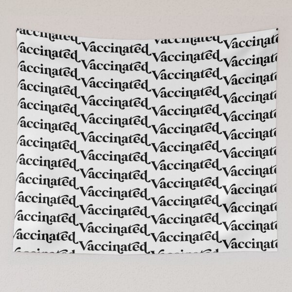 Item preview, Vaccinated Monochromatic Vaccines Design designed and sold by cutetype.