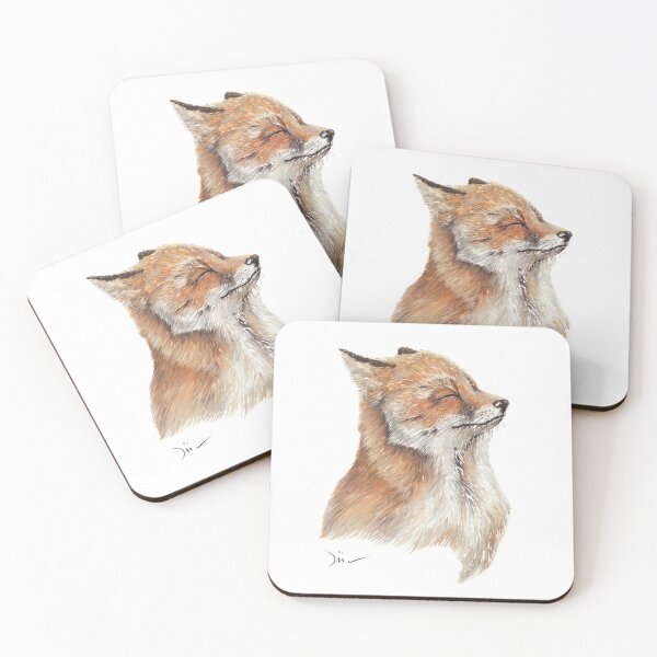 Item preview, Fox (white) designed and sold by DiiMotion.