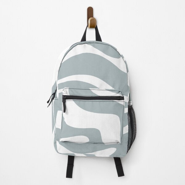 Item preview, Liquid Swirl Abstract Pattern in Light Blue-Grey and White designed and sold by kierkegaard.