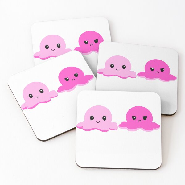 Item preview, Mad/Happy Pink/Hot Pink Octopus Plush designed and sold by tbcalligraphy.