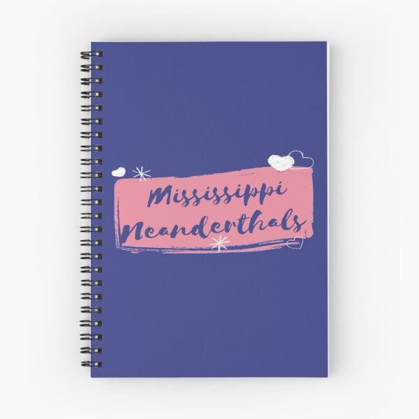 Item preview, Mississippi Neanderthals in Blue and Pink designed and sold by BEyourself be.